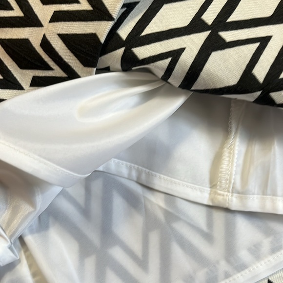 New with tags Kookai geometric pattern flat skirt - Picture 6 of 7